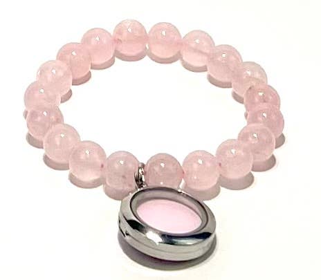 Pinch Me Therapy Dough - Charm Bracelet - Rose Quartz