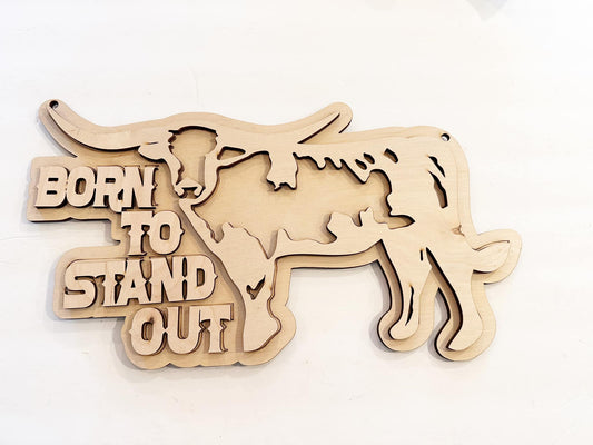 Kids Born to Stand Out Door Hanger