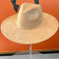 Best seller Fashion Classic Wide Brim Suede Premium  Hat : Grey / ONE SIZE