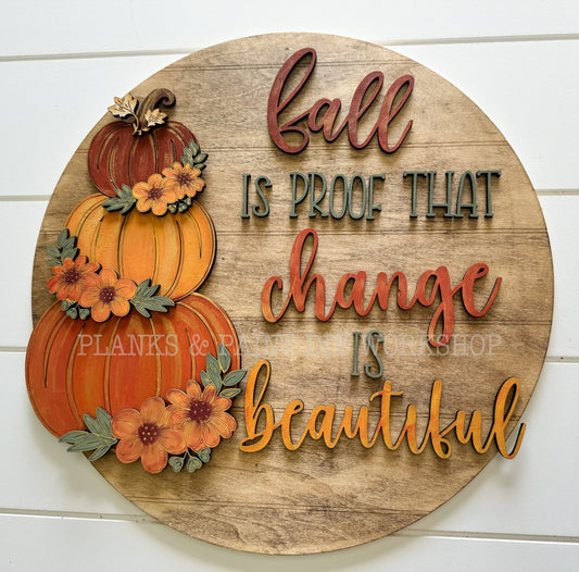 Fall is Proof Door Hanger