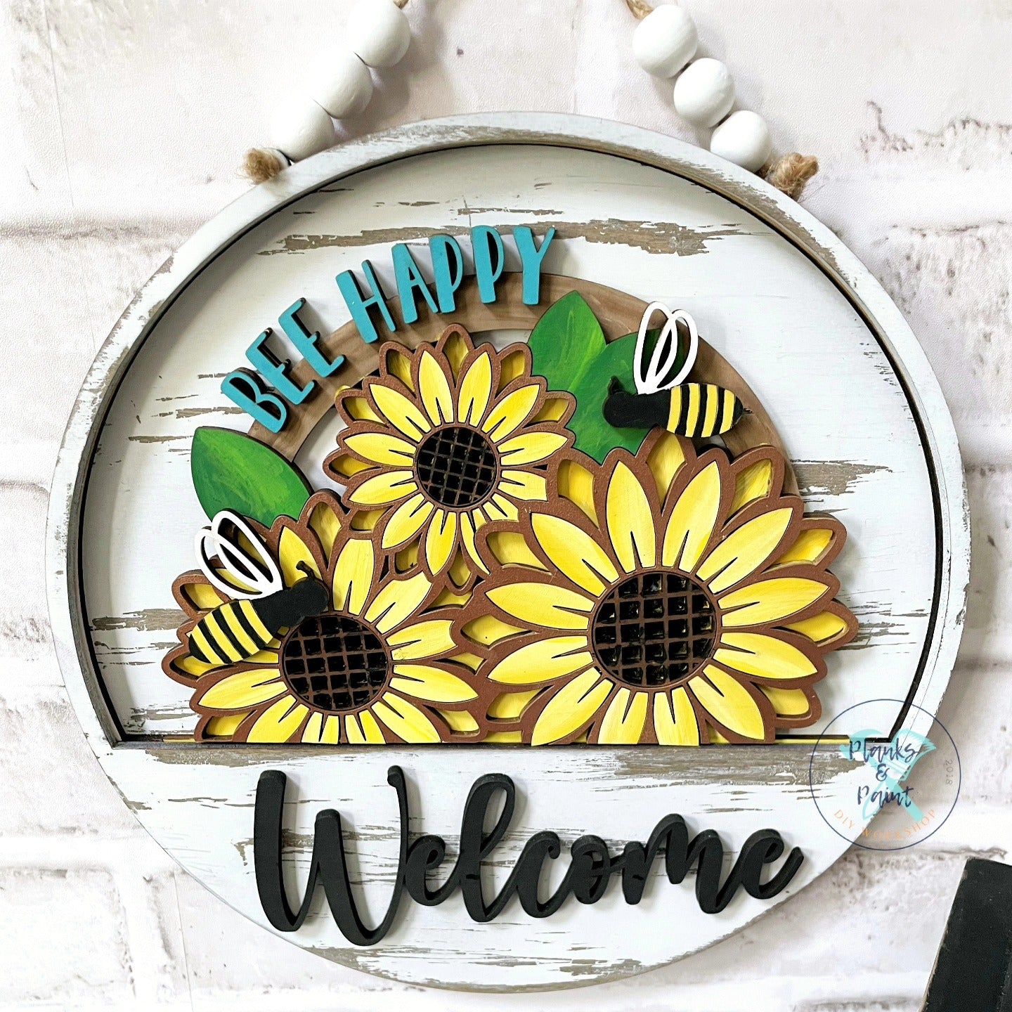 Interchangeable Welcome Door Hanger