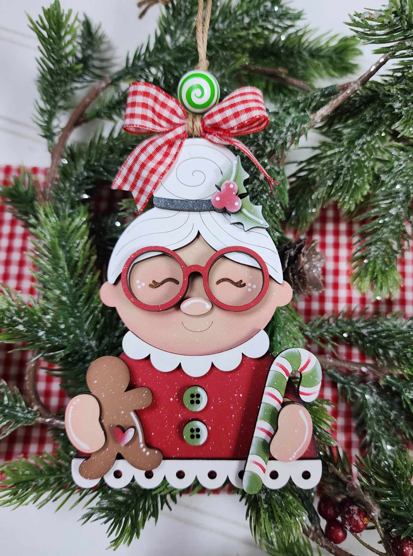 Mrs. Claus Ornaments