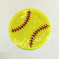 ABLN Boutique - Trucker hat patches 3” softball sequins patch iron on
