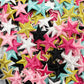 The Crafty Engineer - Mini Star Bundle - 50 Pieces Iron On Star Patches