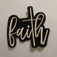 Faith Iron-On PATCH: Single Patch