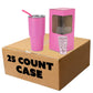 Makerflo 30 oz Powder Coated Tumbler, Handle Sold Separately: Yellow / Singles