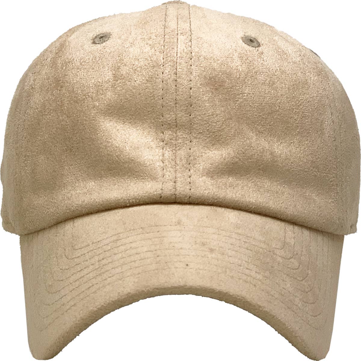 KBETHOS - SUEDE BASEBALL CAP: LBR