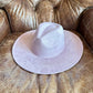 Fashion Classic Wide Brim Premium Suede Hat: SAGE / ONE SIZE