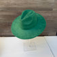 Classic Wide Brim Suede Premium Hat: Blue / ONE SIZE