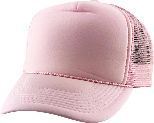 KBETHOS - Classic Foam Front Trucker Hat: Pink