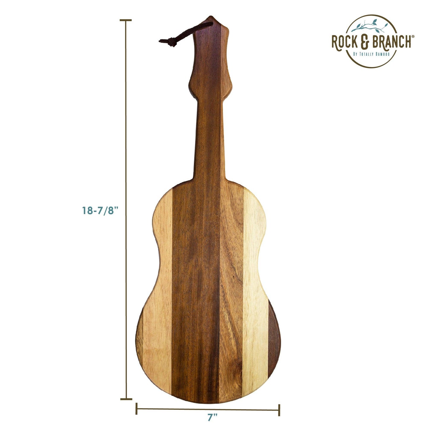 Totally Bamboo - Rock & Branch® Shiplap Series Ukulele Serving Board