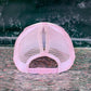 Tri Color Mesh Trucker Cap: Lavender/ Purple Magna Pony