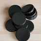 Black 8 oz. Mixie Lid 12 pk