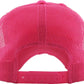 KBETHOS - Vintage Mesh Baseball Cap: H.pink