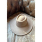 Queens INC - Bestsellers Structured hat with a wide brim in faux felt Fas: CHARCOAL / ONE SIZE