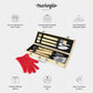 MakerFlo BBQ Grill Set -11 Piece Ideal for Laser Engraving: Pack of 1