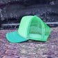 Tri Color Mesh Trucker Cap: Lavender/ Purple Magna Pony