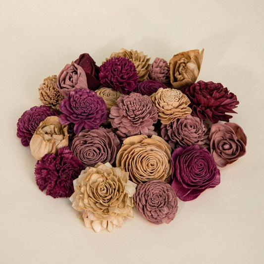 Vintage Vineyard Dyed Assortment 25 Pack - No Bark: 100 Pack