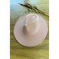 Fashion Classic Wide Brim Premium Felt Hat New: PINK / ONE SIZE