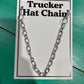 Vibes Hat Company - Twisted Links Trucker Hat Chain: Silver