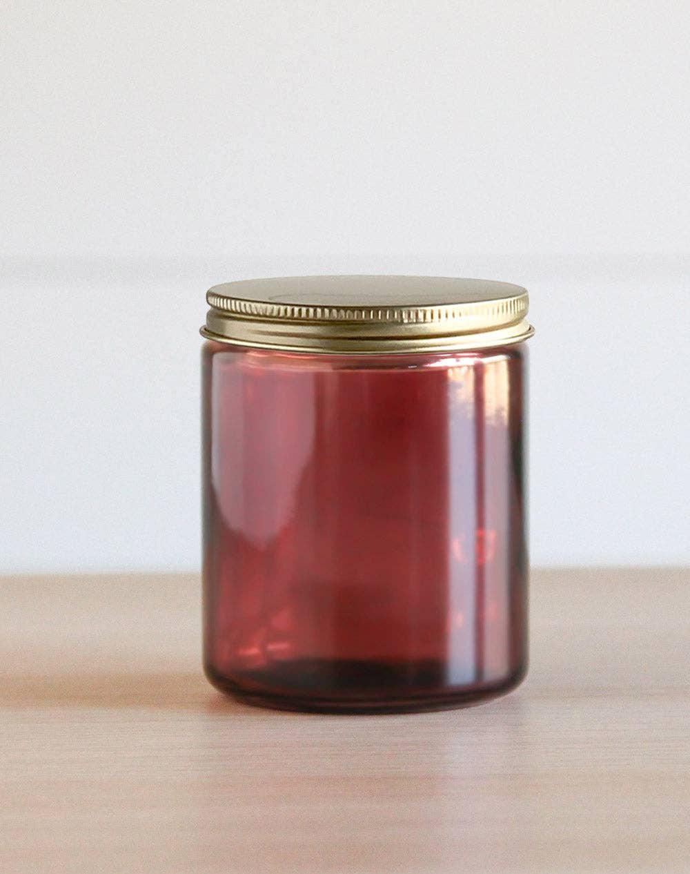 Cranberry 8 oz. Mixie Jar 12 pk