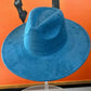 Best seller Fashion Classic Wide Brim Suede Premium  Hat : Grey / ONE SIZE