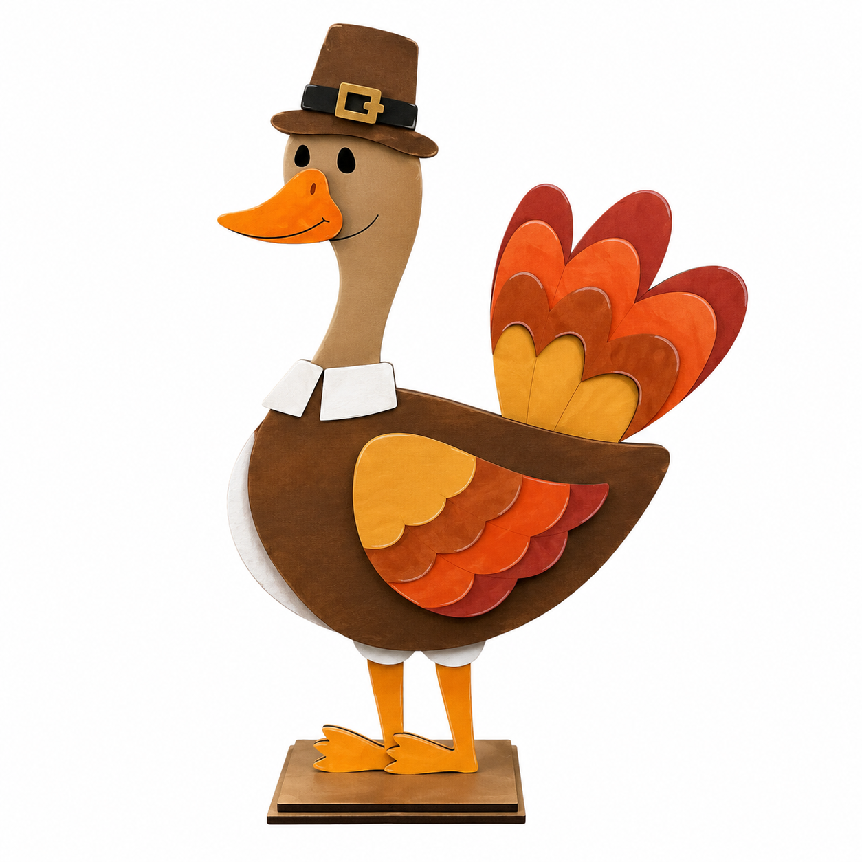 Interchangeable Wooden Goose Turkey Outfit ONLY