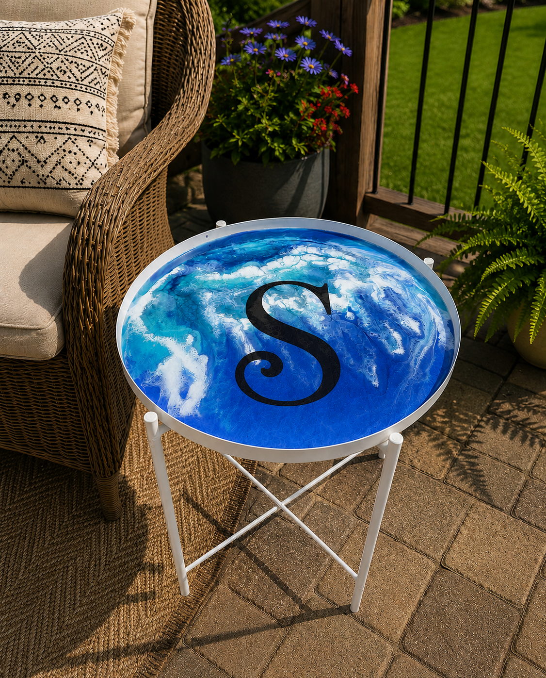 Resin & Mica Table Workshop - August 15th @ 6pm