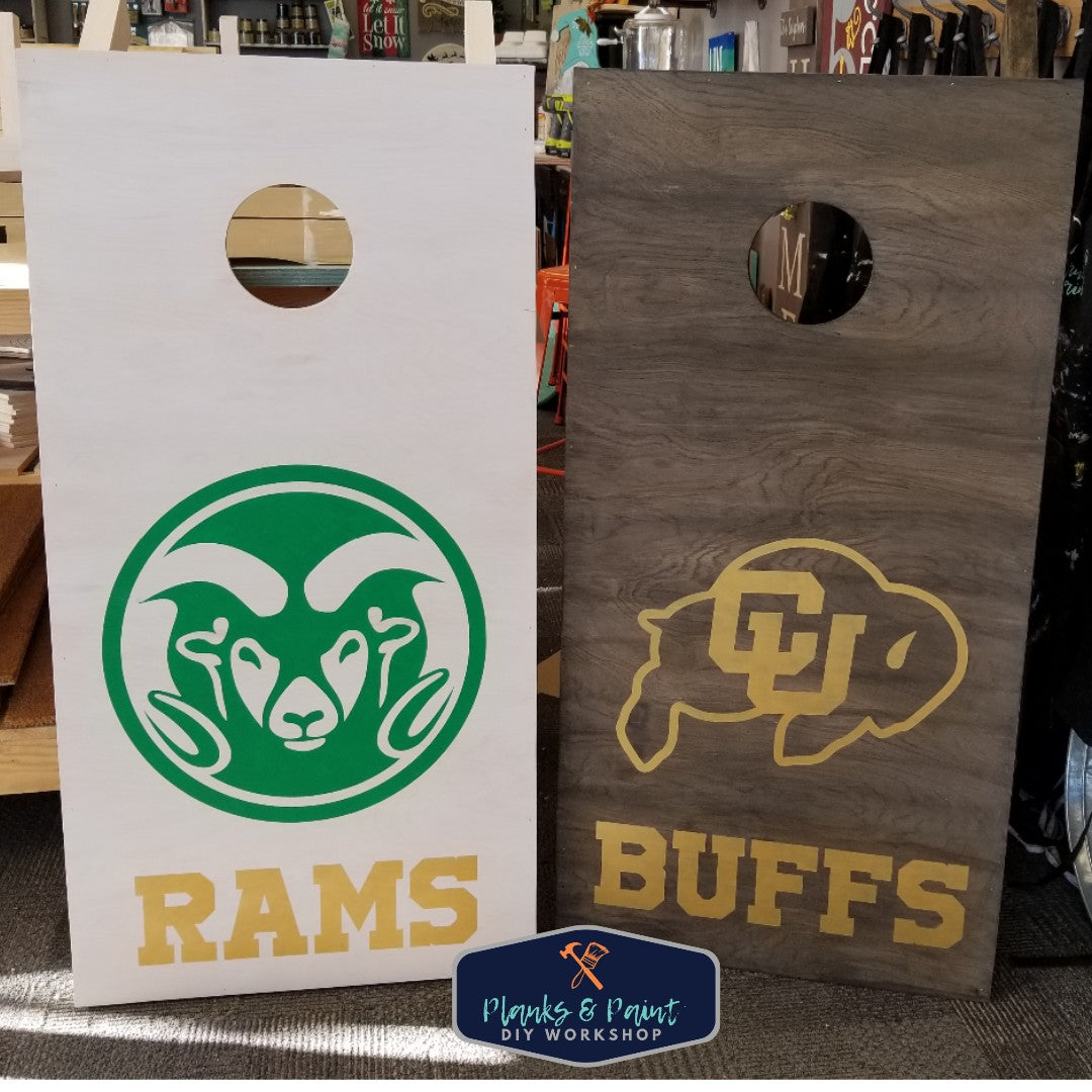 Create Your Own Cornhole Boards