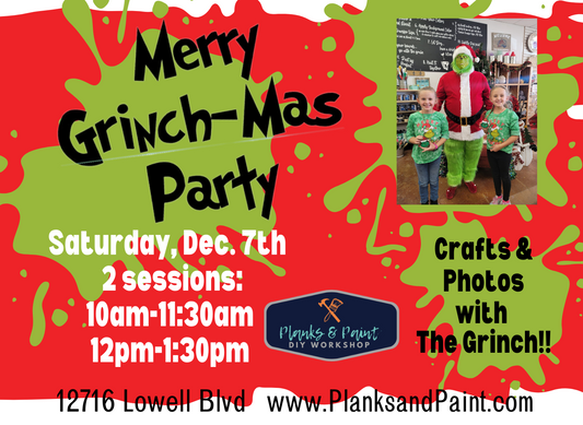 MERRY GRINCH-MAS PARTY - SAT, DEC 7TH