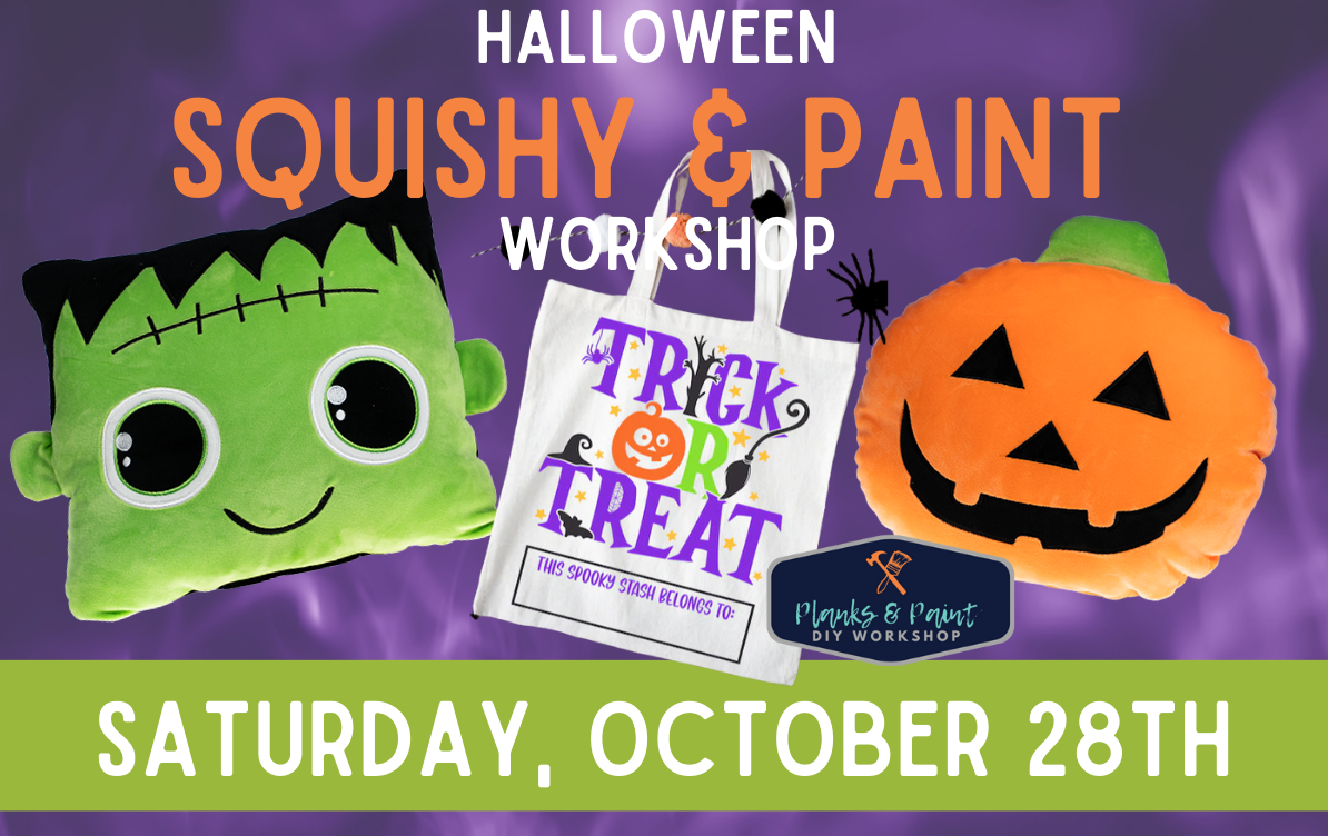 10/28/2023 Halloween Squishy & Paint Workshop