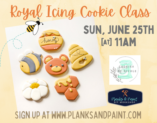 Royal Icing Cookie Decorating Class