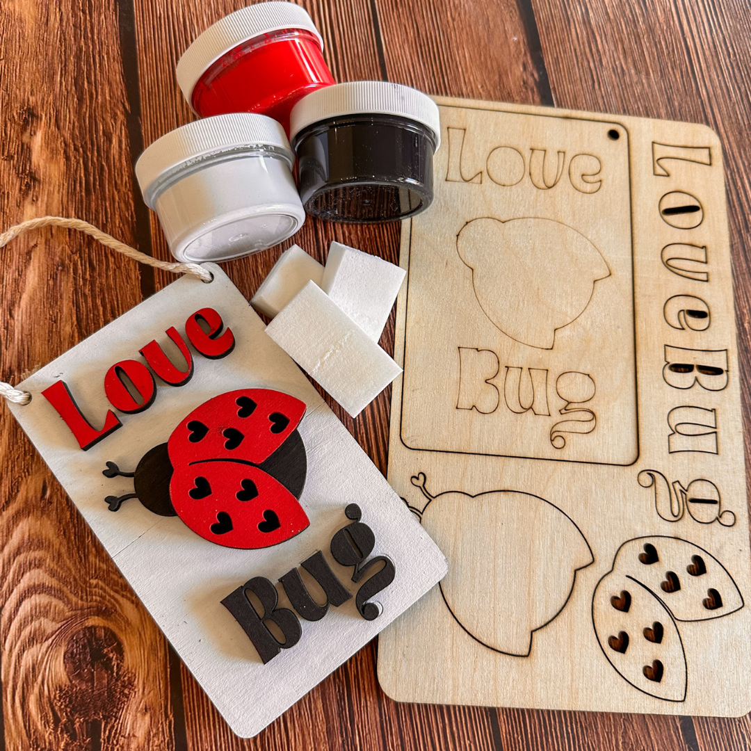 Kids Love Bug Valentine Pop Out Kit