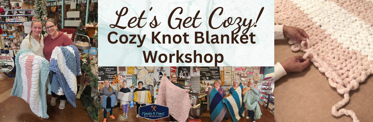 Cozy Knot Blanket Workshop