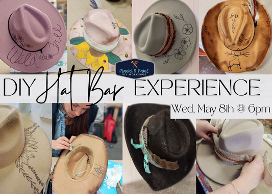 DIY Hat Bar Experience - 5/8/24 @ 6pm
