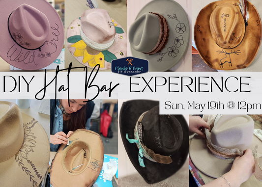 DIY Hat Bar Experience - 5/19/24 @ 12pm