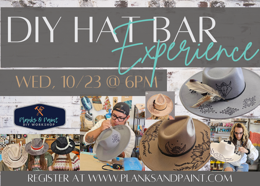 DIY Hat Bar Experience - 10/23/24 @ 6pm