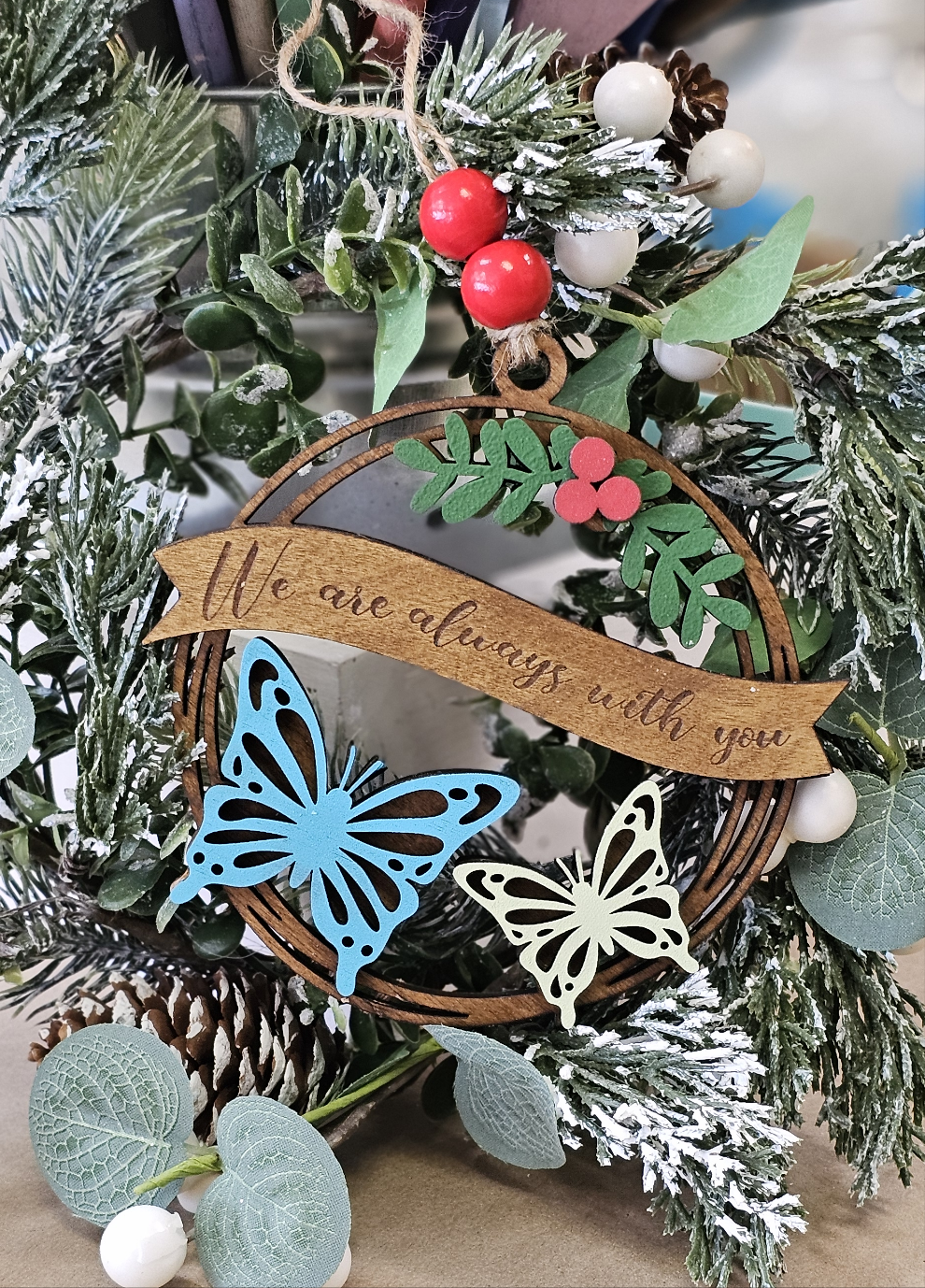 Butterfly Memorial Ornament