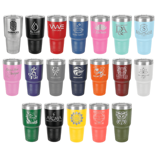 Polar Camel Vacuum Insulated Ringneck Tumbler with Clear Lid 30 oz