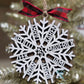 Snowflake Names Ornament