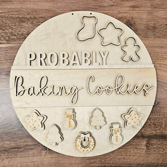 Baking Memories Door Hanger