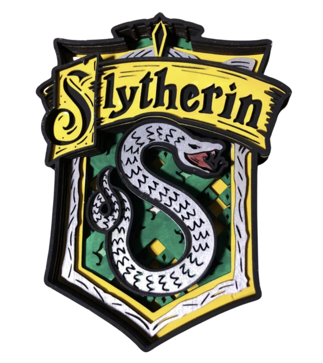 Harry Potter Slytherin Logo Harry Potter Slytherin Shield Crest Zip