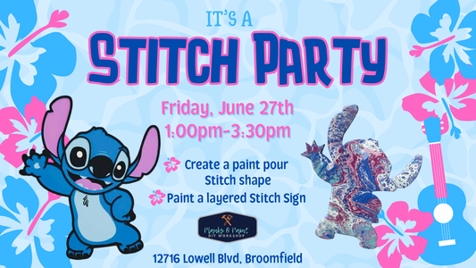 Stitch Party Workshop - 6.27.25 @ 1pm