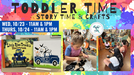 TODDLER TIME: LITTLE BLUE TRUCKS HALLOWEEN - 10.23.24 & 10.24.24