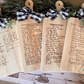 Handwritten Recipe Engraved Cutting Board