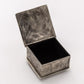 SQUARE STAMPED ROSE BOX WJA-028