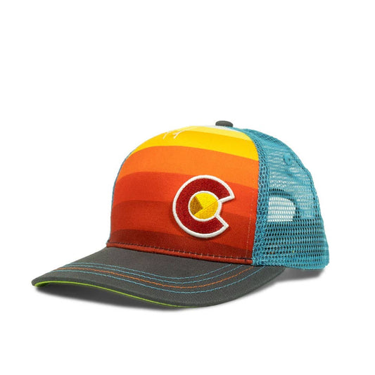 YoColorado - Hat - Lil' Fit Sunset Fader Curve Bill