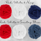 American Flag Chunky Blanket Workshop