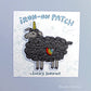 Lucky Sardine - Black Sheep, Unicorn Rainbow Embroidered Patch: No (Loose Patches)