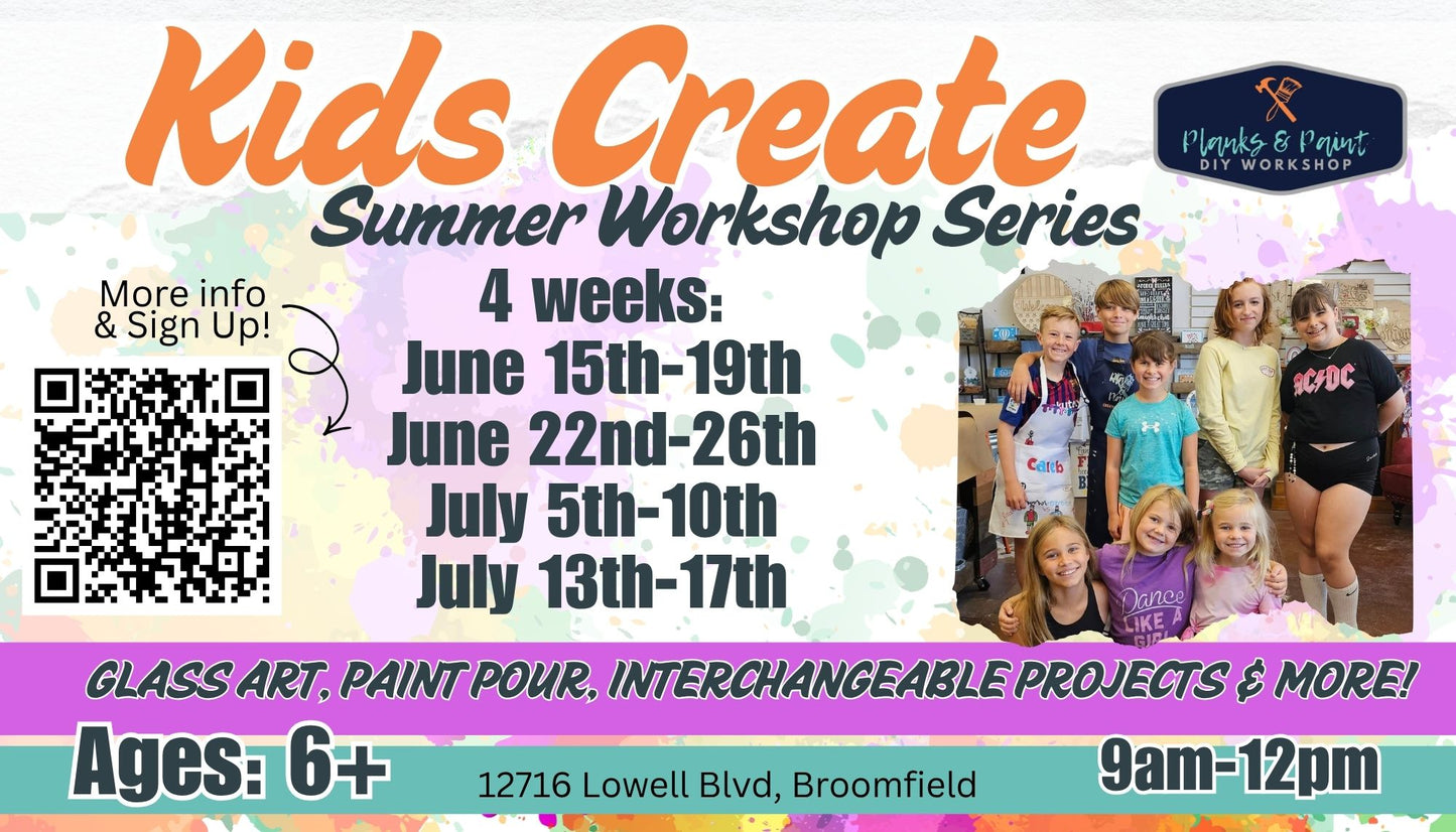 Kid's Create Summer Studio Series